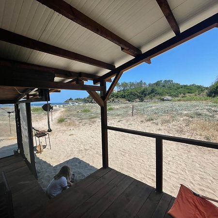Sea Caravan On The Beach Kiten (Burgas) Exterior foto