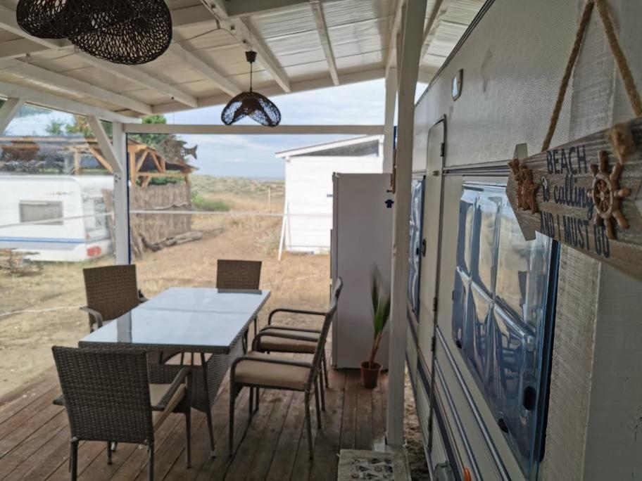 Sea Caravan On The Beach Kiten (Burgas) Exterior foto