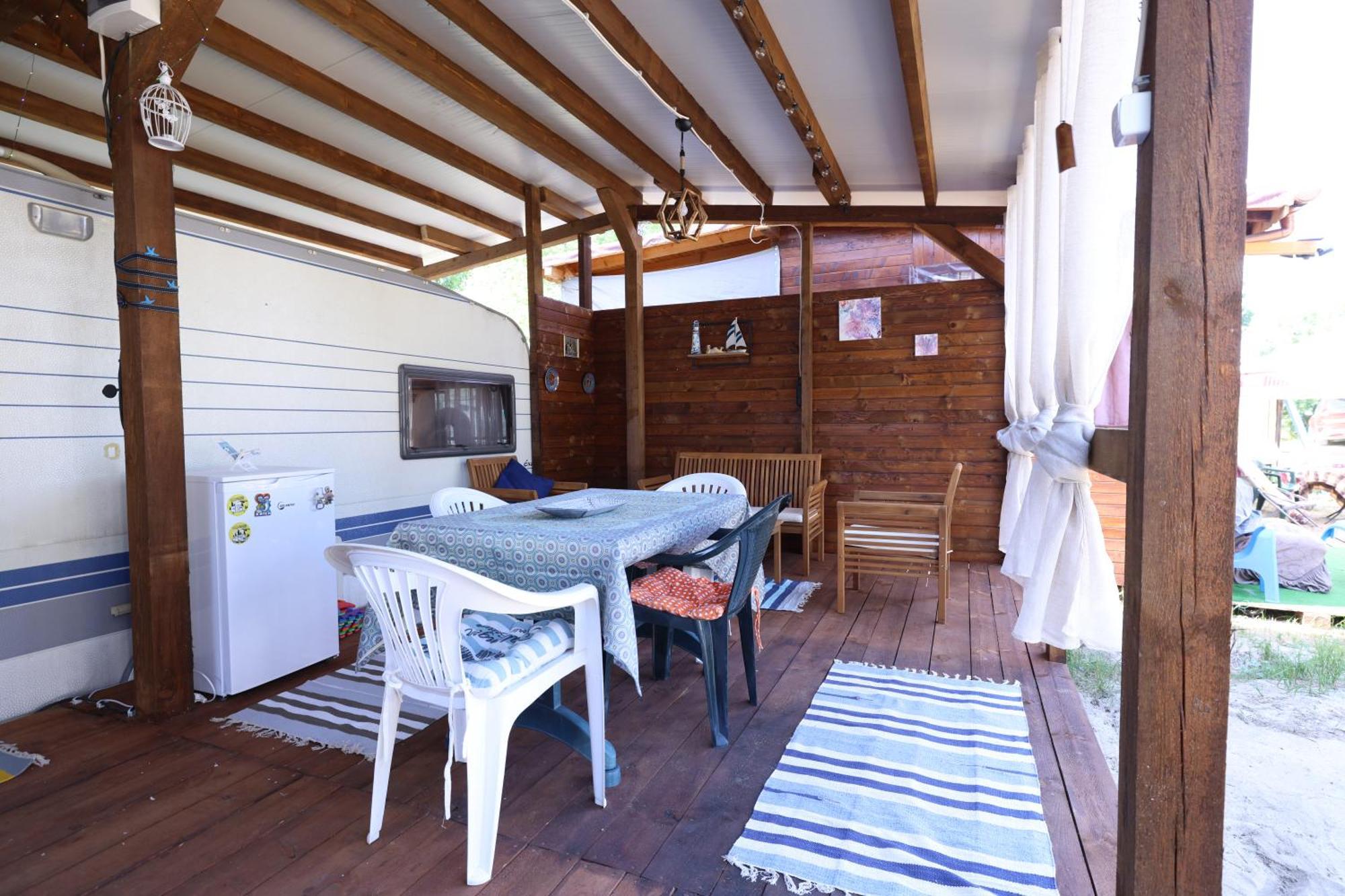 Sea Caravan On The Beach Kiten (Burgas) Exterior foto