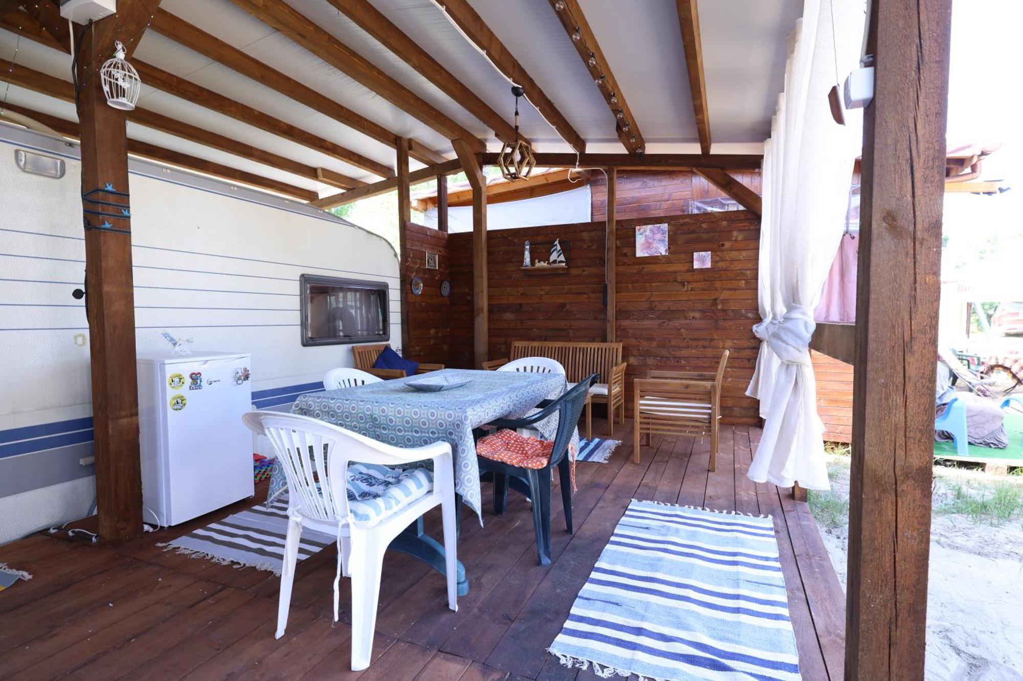 Sea Caravan On The Beach Kiten (Burgas) Exterior foto