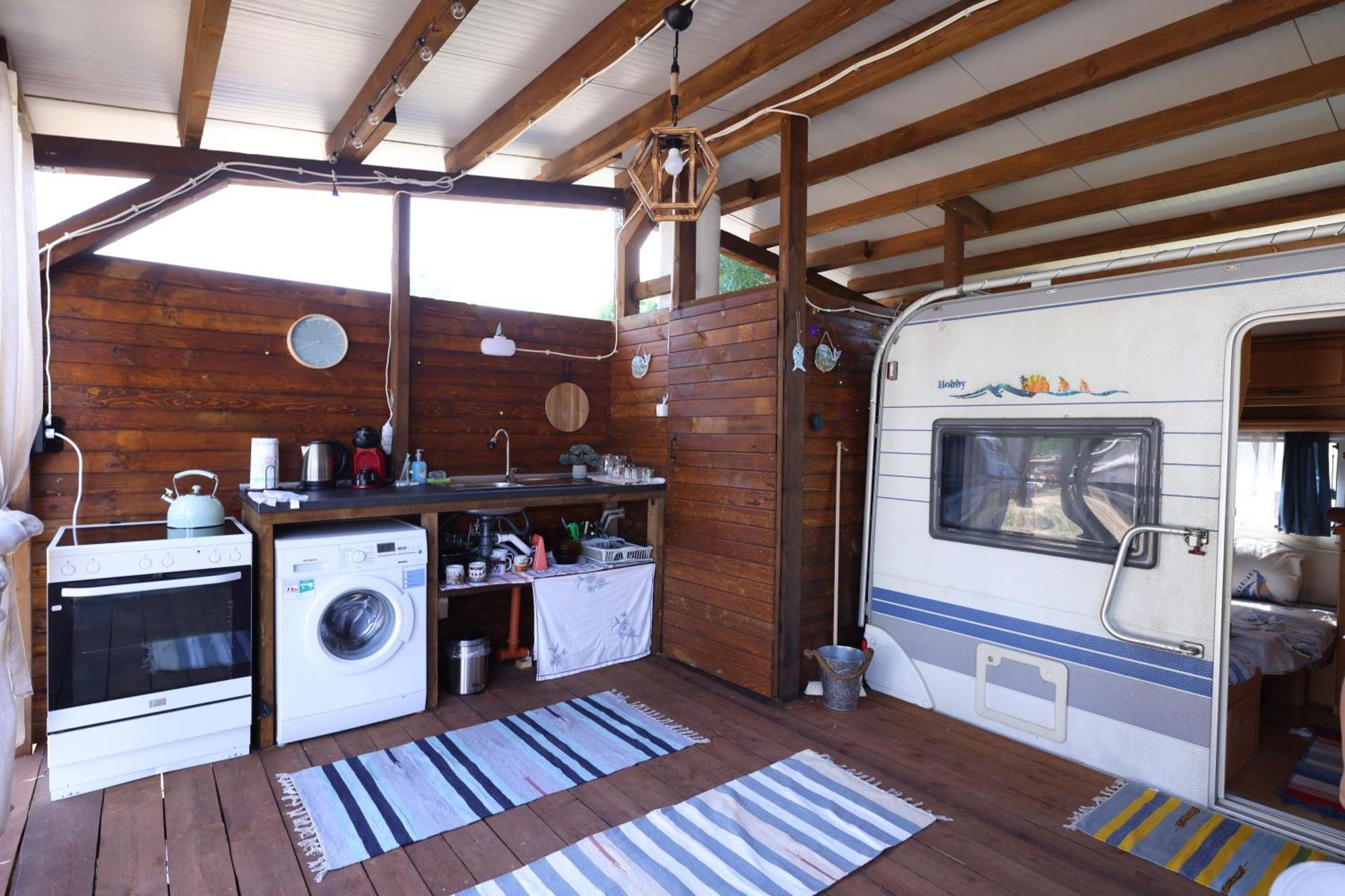 Sea Caravan On The Beach Kiten (Burgas) Exterior foto